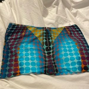 Jean Paul Gaultier dots mini skirt NWT